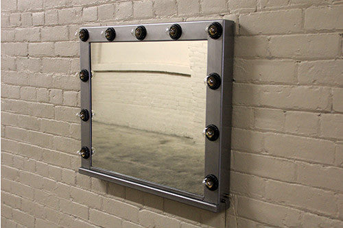 Raw-Steel Mirror