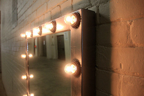 Raw Steel Mirror